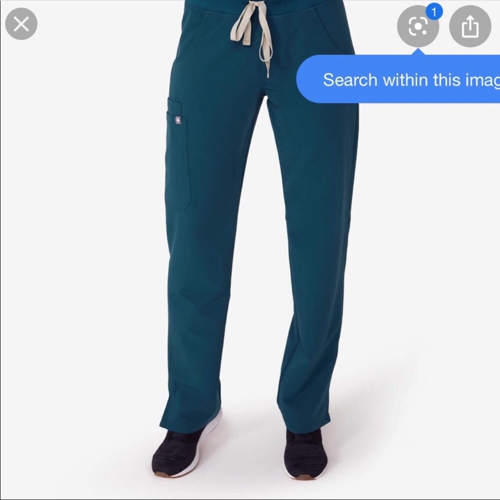 Figs Caribbean Blue Kade Cargo Pants xlarge